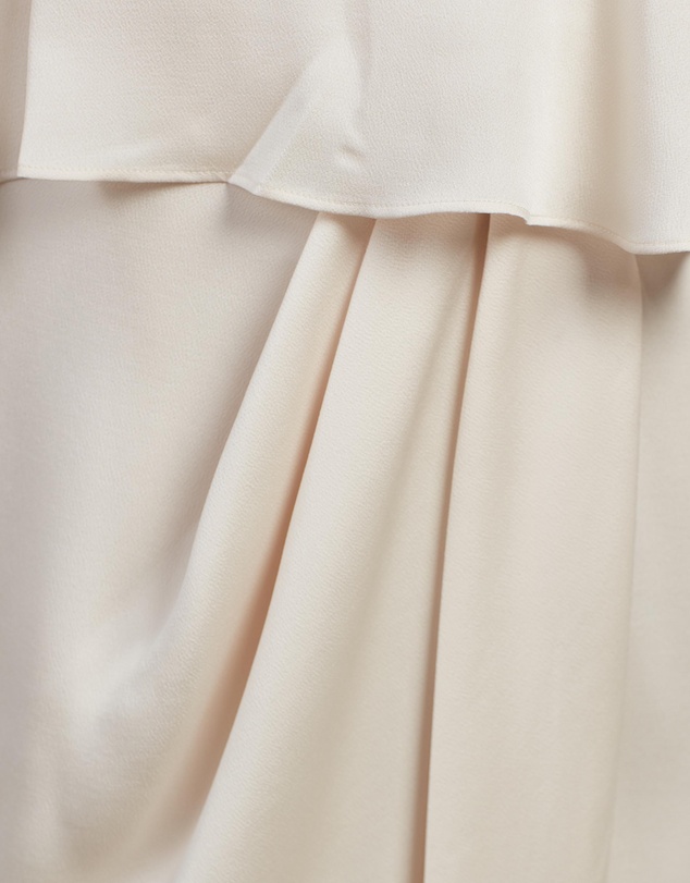 Shona Joy - Luxe Draped Cocktail Frill Dress