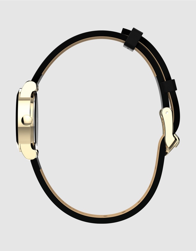 TIMEX - Cavatina 18mm Leather Strap Watch