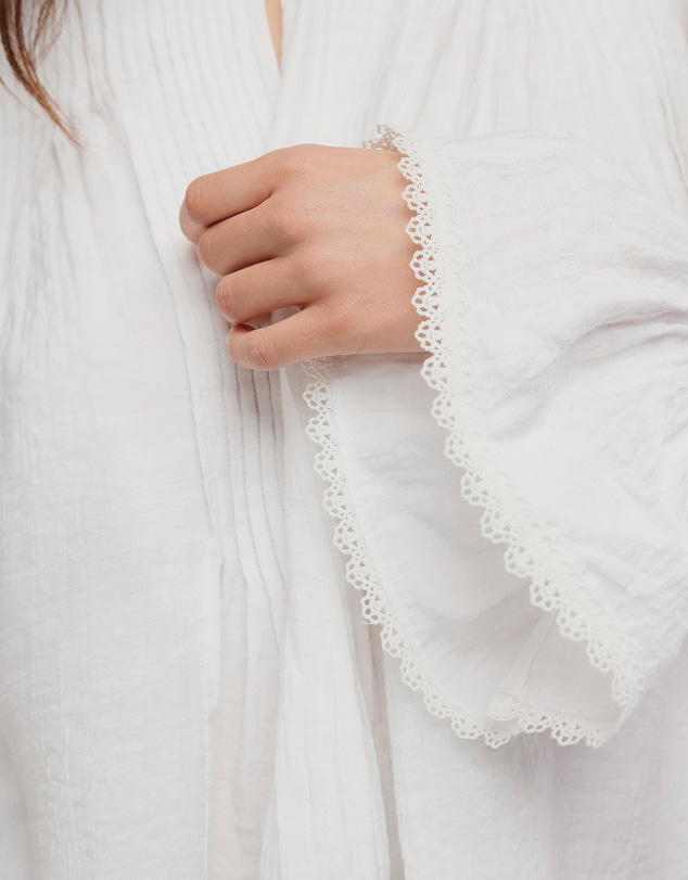 Free People - Thousand Pintucks Blouse