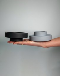 porter green - flipp lrg silicone unbreakable candle holder set