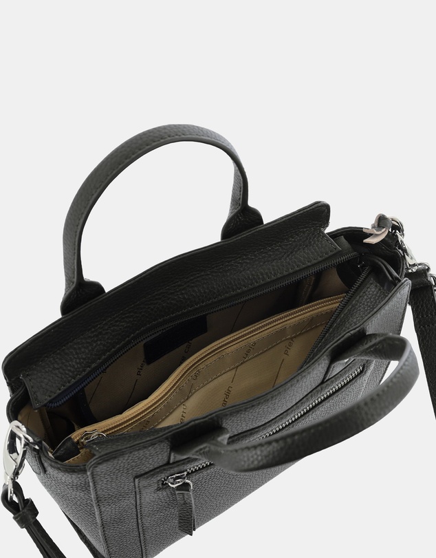 Pierre Cardin - Pierre Cardin Ladies Leather Mini Tote Crossbody Bag