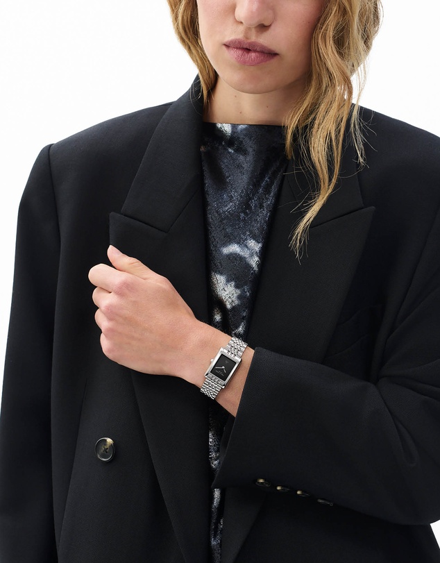rag & bone - Rag & Bone Brynn Silver-Tone Analogue Watch