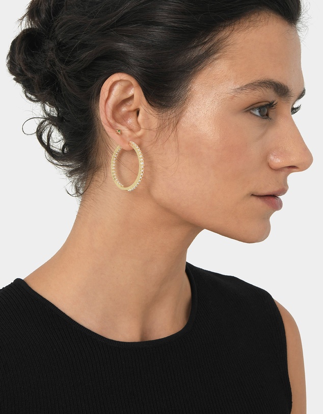 Forcast - Alayah 16k Gold Plated Earrings