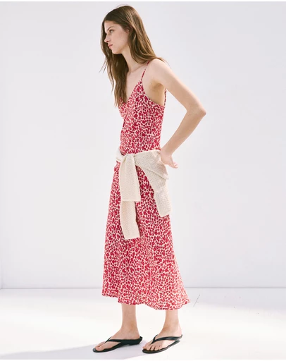 M.N.G - V-Neck Print Dress