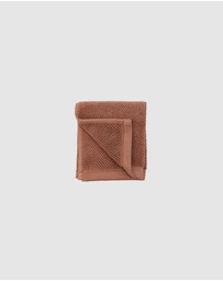 Bambury - Angove Face Washer 33x33cm Woodrose