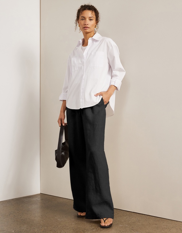 AERE - Marleigh Linen Relaxed Pants