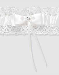 B Free Intimate Apparel - Bridal Garter Vintage Lace