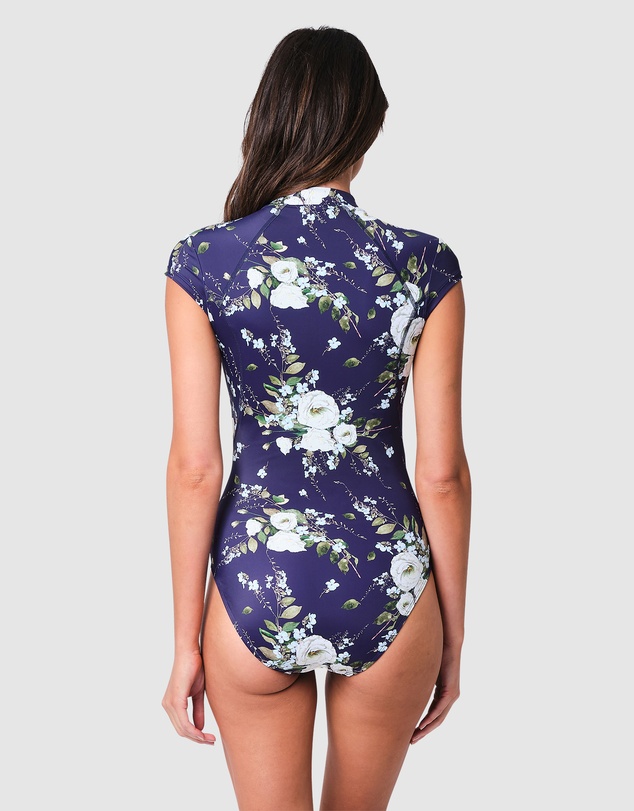 UNE PIECE - Original Sexie Rashie Cap Sleeve One Piece Swimsuit