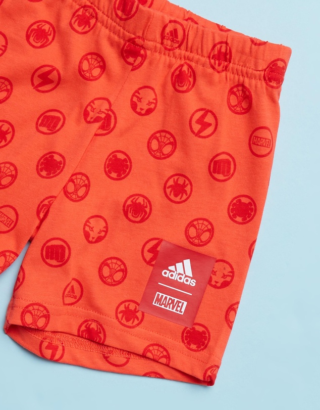 adidas Sportswear - Adidas X Marvel Spider-Man Tee & Shorts Set - Babies
