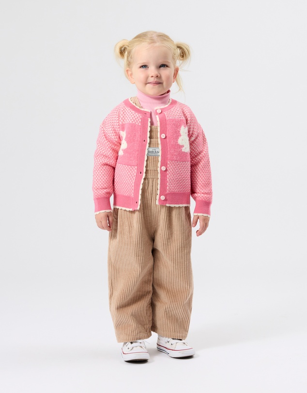Goldie + Ace - Bunny Knit Cardigan - Babies-Kids
