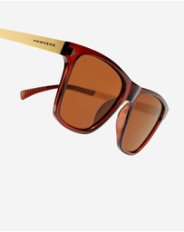Hawkers Co - HAWKERS - Polarized Brown ONE LS METAL Sunglasses for Men and Women UV400