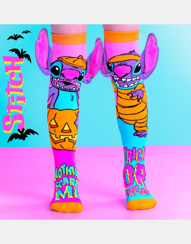 MADMIA - Stitch Neon Halloween Socks - Kids