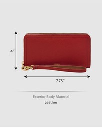 Fossil - Logan Red Clutch