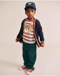 Huxbaby - Vintage Stripe Huxbear Top - Babies