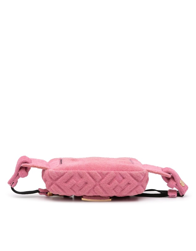 Pre-Loved by Azura Reborn - Pre-Loved Embossed Terry Cloth FF 1974 Convertible Belt Baguette