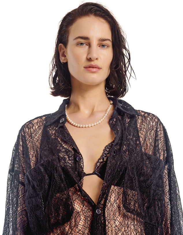 THE TALES - The Tales Chantilly Lace Shirt