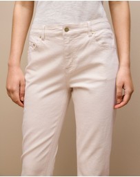 Trenery - Natural Seed Boyfriend Jean in Ecru