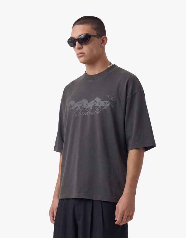 Zanerobe - Stallion Flow Tee Charcoal