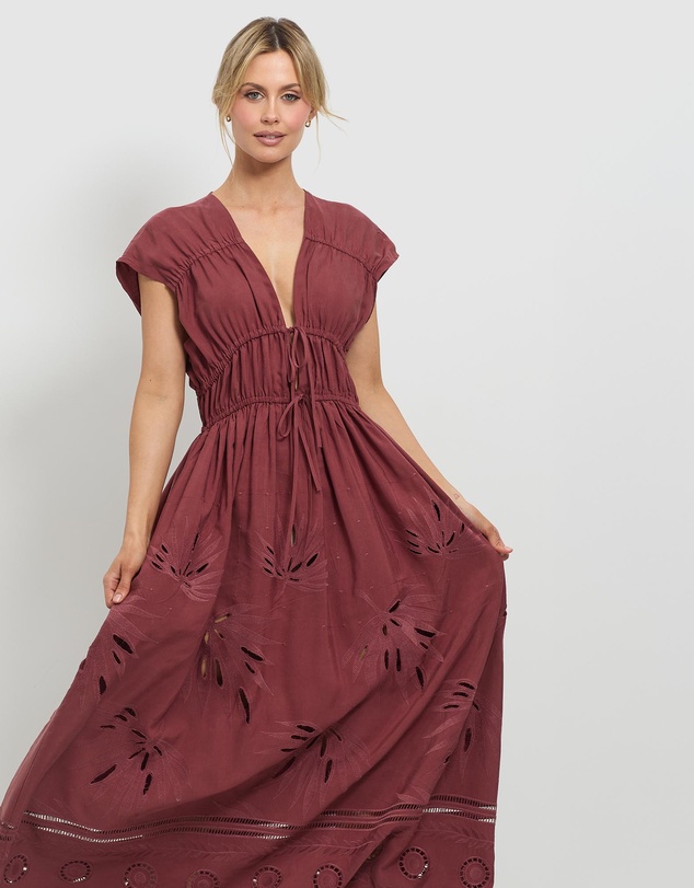 Pasduchas - Sunrise Spirit Midi Dress