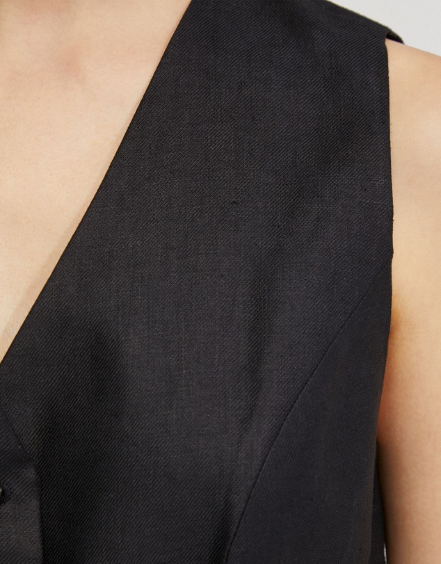 Oxford - Alice Linen Waistcoat
