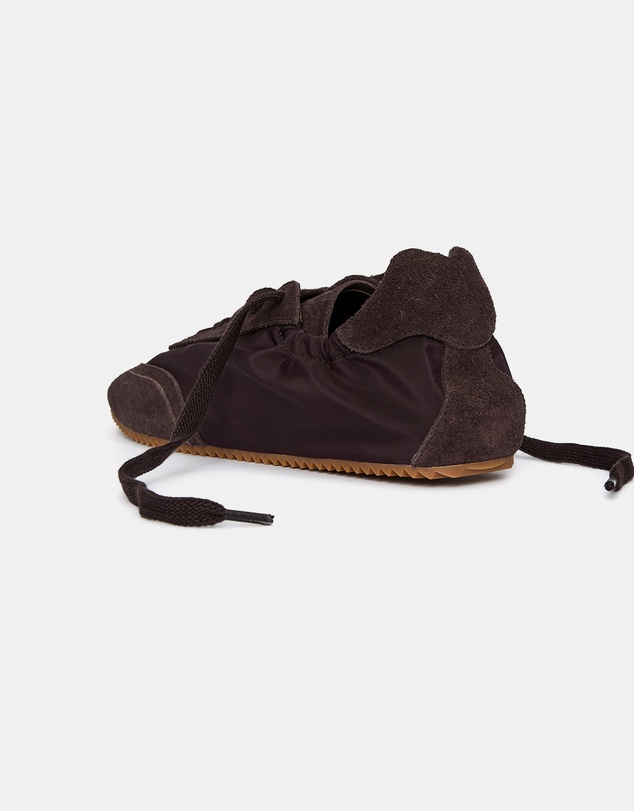 ARKET - Suede-Nylon Trainers