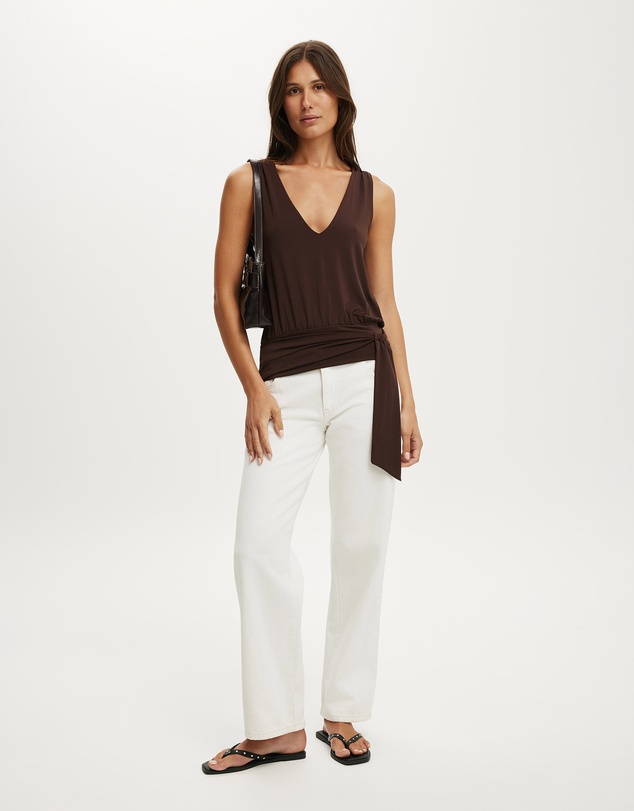 Cotton On - River Knot V Tank