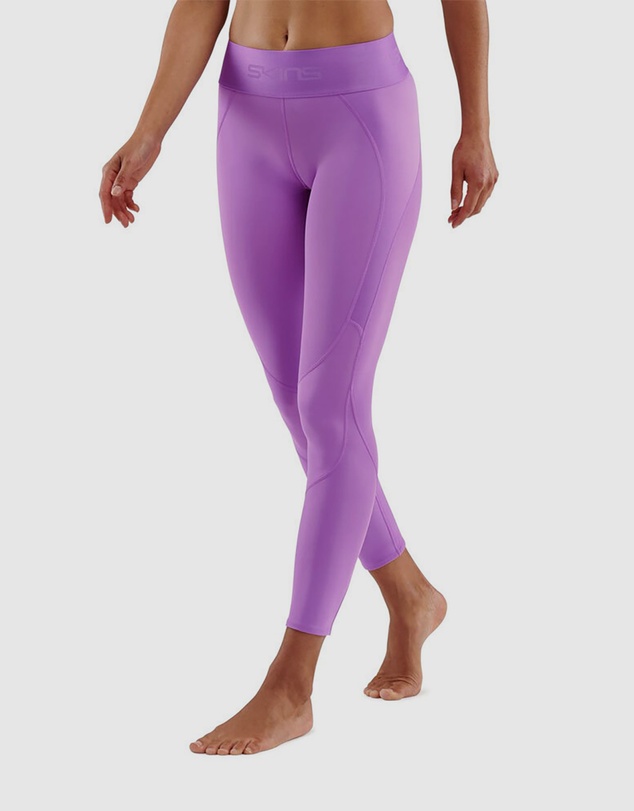 SKINS - SKINS Compression Series-3 Women's 7/8 Long Tights Iris Orchid