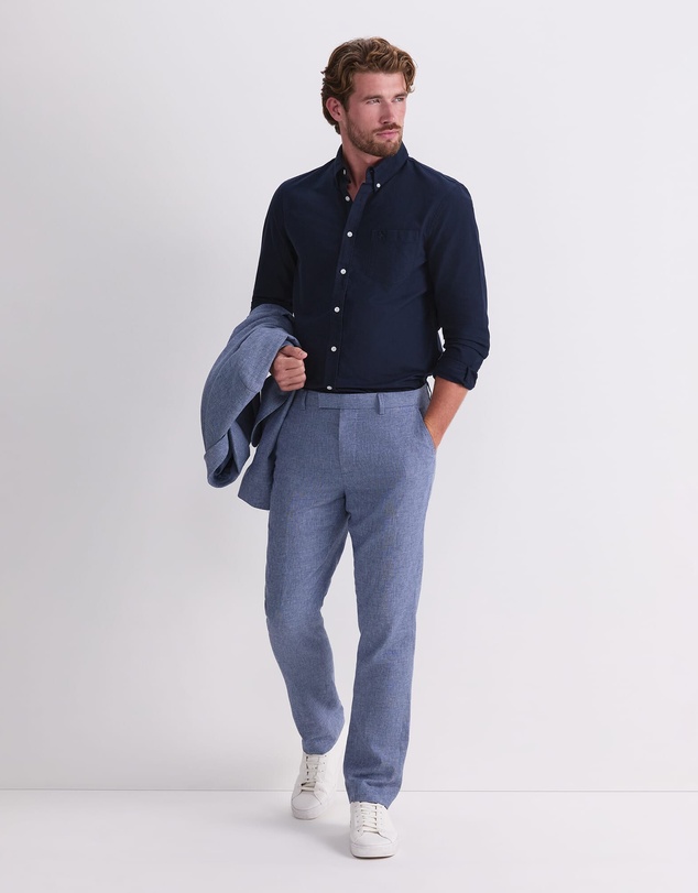 Sportscraft - Ridley Linen Blend Suit Pant