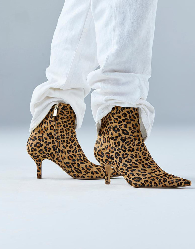 Wittner - Tadita Ankle Boot Sand Leopard Print Leather