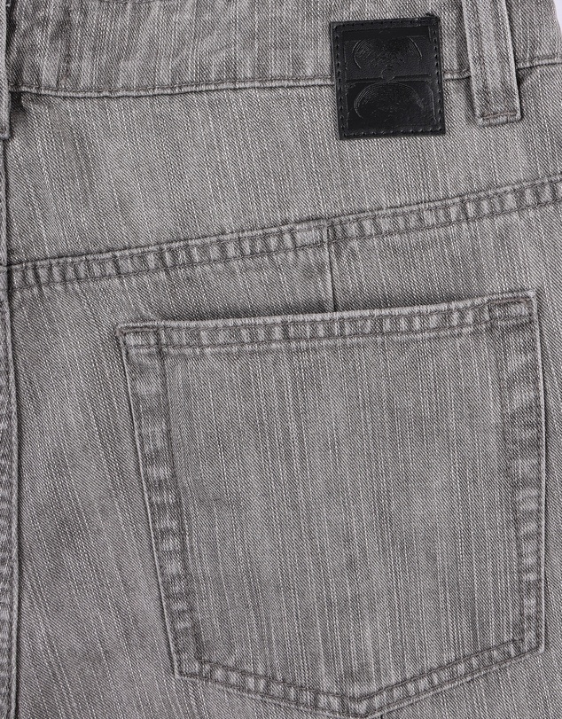 Former - DISTEND SEAM JEAN SHORT // WASHED GREY