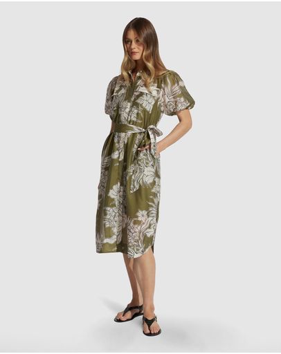 Olive Tonal Bloom