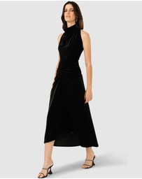 SACHA DRAKE - Lavish Cowl Dress In Black