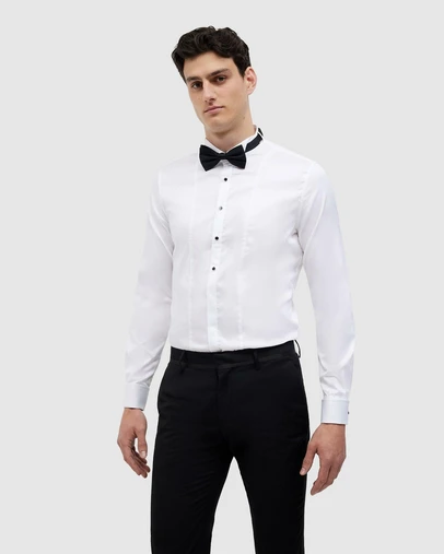 Politix - Long Sleeve Fly Collar Shirt