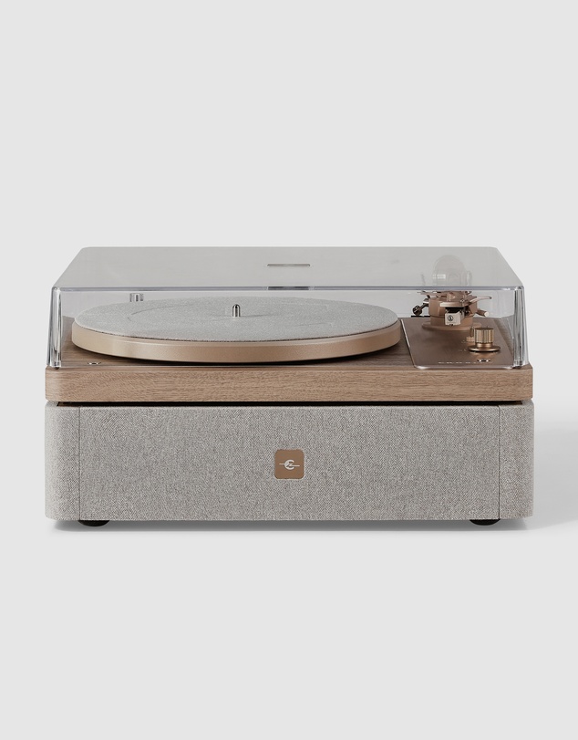 Crosley - Crosley E100 Record Player Shelf System - Natural