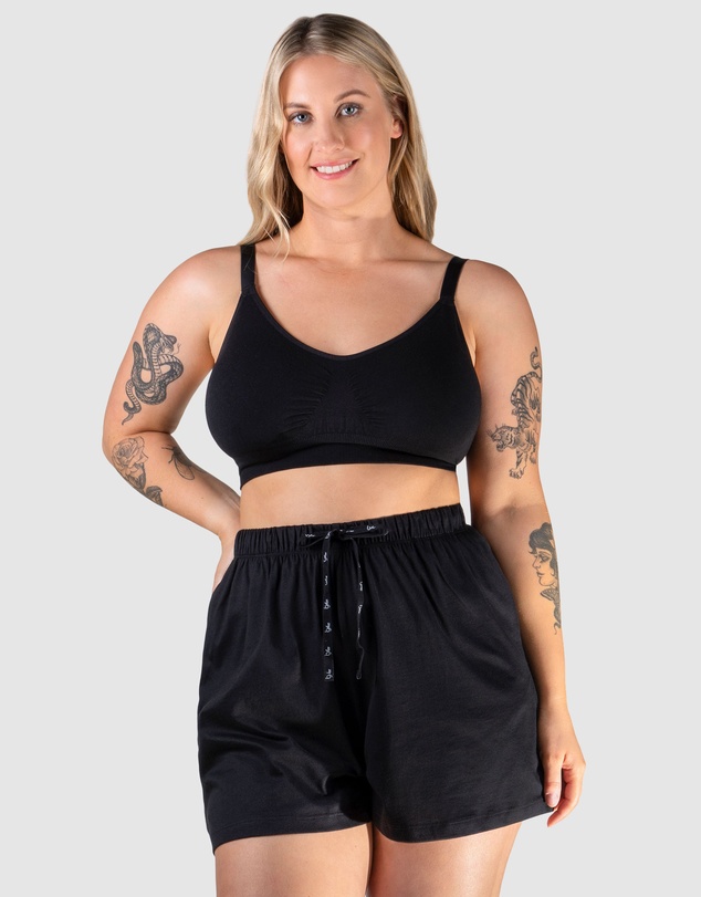 B Free Intimate Apparel - 100% Cotton Lounge Shorts