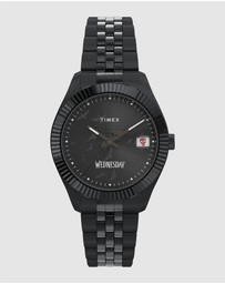 TIMEX - Timex x Wednesday Timex Legacy 36mm Stainless Steel Bracelet Watch