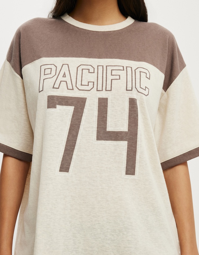 Cotton On - The Ringer Boxy Graphic Tee