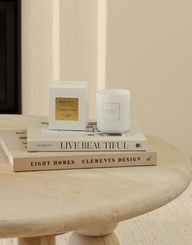 Moss St Fragrances - Coconut & Lime Soy Candle 300g