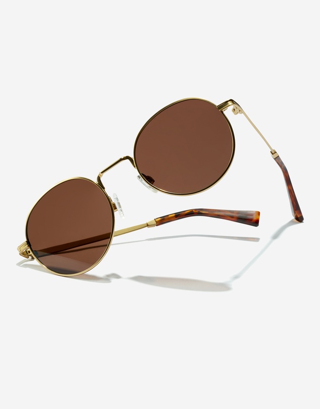 Hawkers Co - HAWKERS - Polarized Gold Havana MOMA  Sunglasses for Men and Women UV400