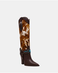 Steve Madden - Kolt-H Brown Multi Boots