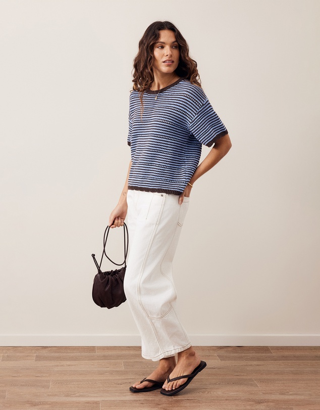 Ceres Life - Nina Boxy Knit Tee