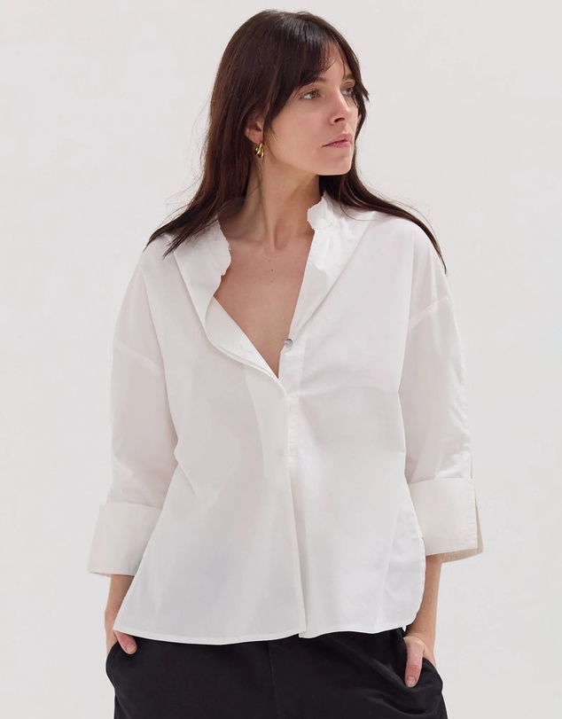 Cloth & Co. - The Panelled Shirt White
