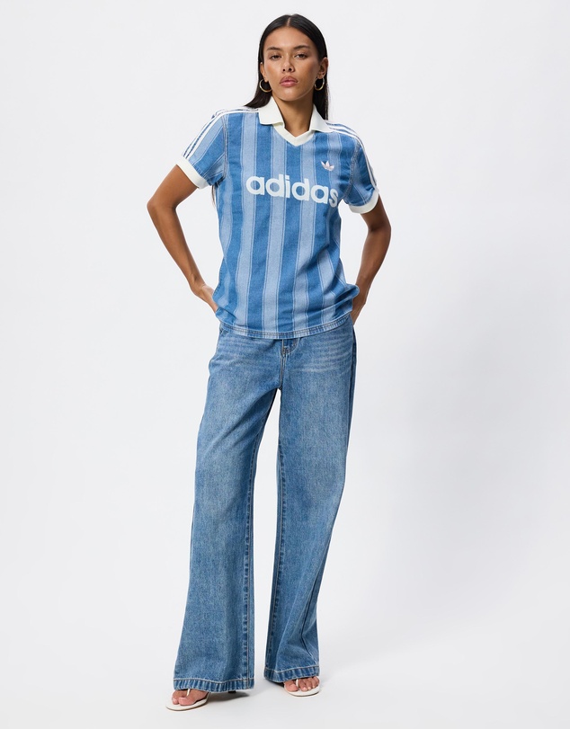adidas Originals - Denim Football Jersey Shirt