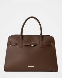 Forever New Curve - Clara Curve Buckle Tote Bag