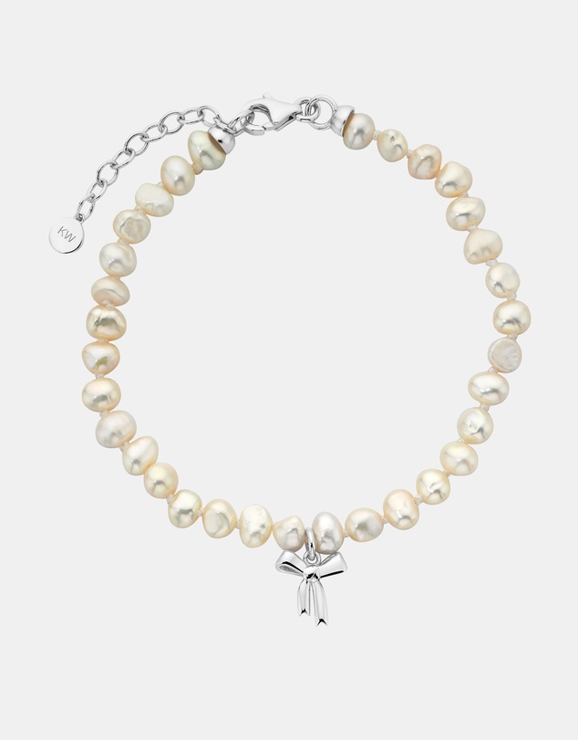 Karen Walker - Petite Bow with Pearls Bracelet