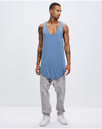 Surrounded By Ghosts - The Gismondine Denim Drawstring Pants