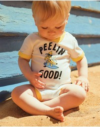 Rock Your Baby - Peelin' Good Ringer Bodysuit
