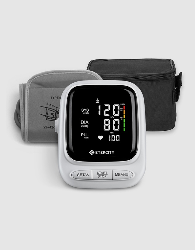 iWorld - Etekcity Smart Blood Pressure Monitor - White