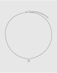 Najo - Bisous Silver Necklace (45cm+ext)