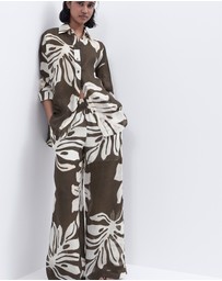 UNISON - Ramie Palazzo Pant